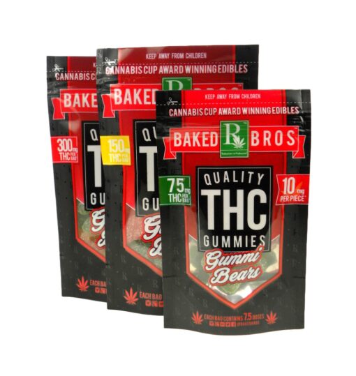 Baked Bros THC Gummies